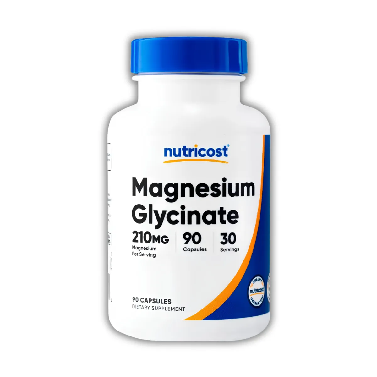 GLICINATO DE MAGNESIO NUTRICOST 210 MG - 90 CAPSULAS - 1