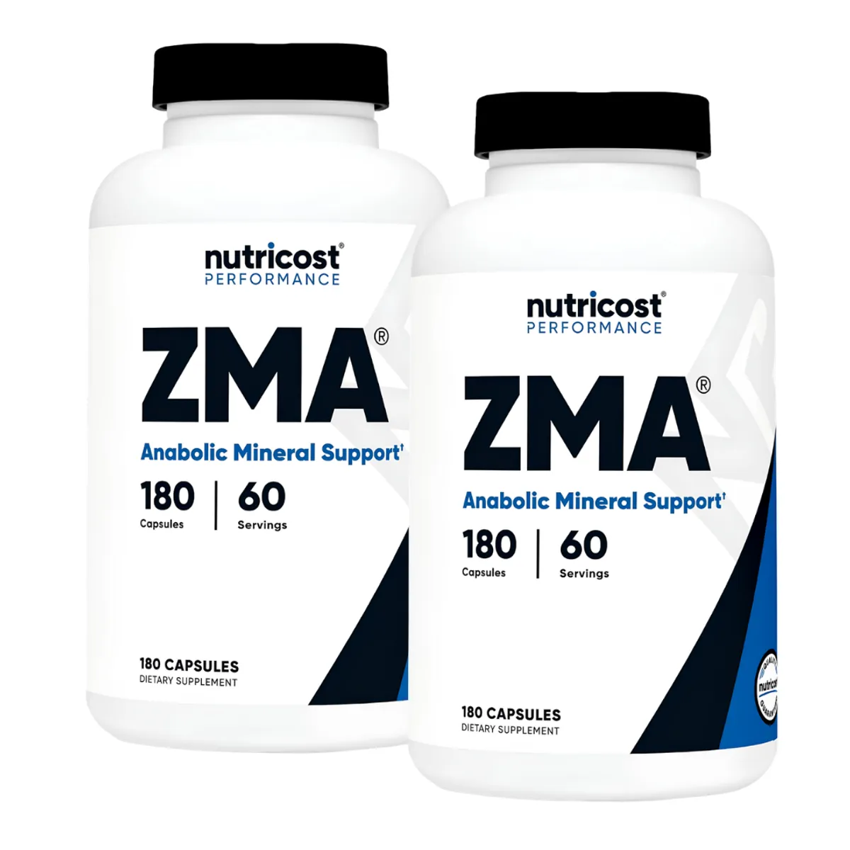 PACK X 02 - ZMA NUTRICOST 180 CAPSULAS - ANABOLIC MINERAL SUPPORT - 1