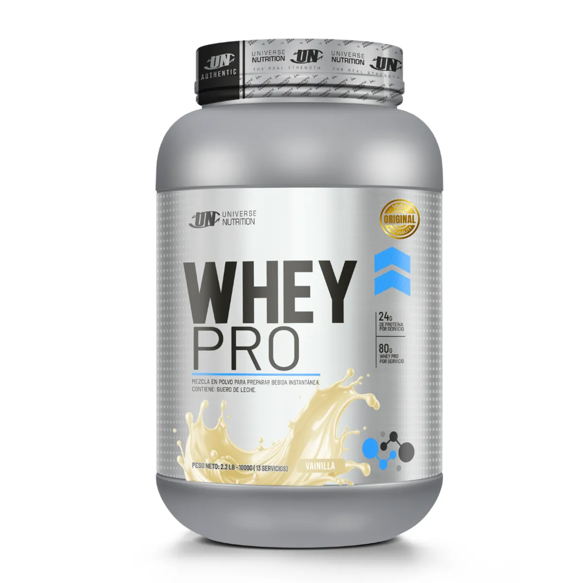 PACK X 03 - PROTEINA WHEY PRO 1 KG - VAINILLA - 2