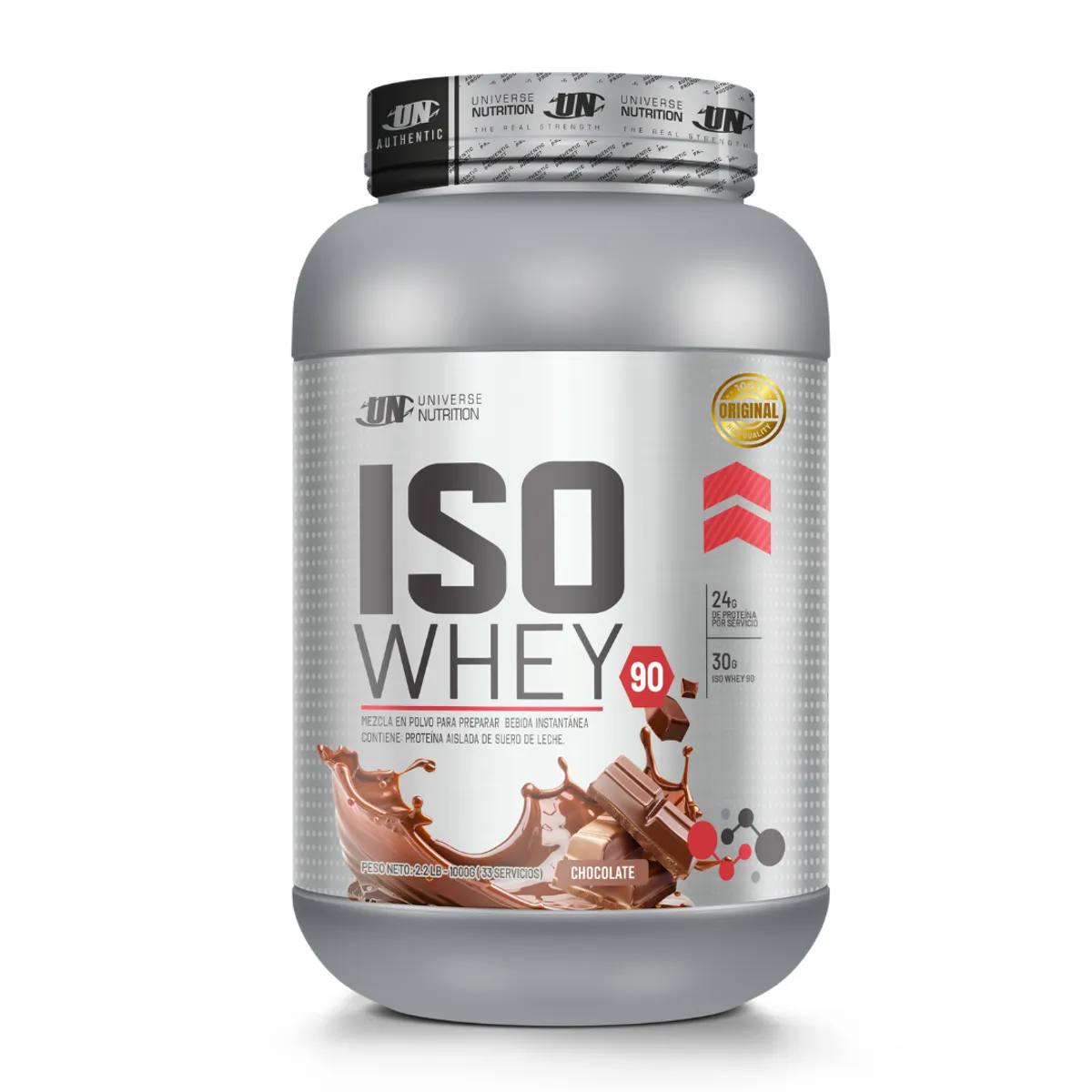 PROTEINA ISO WHEY 90 1 KG - CHOCOLATE + CREATINA DRAGON PHARMA 300 G - 2