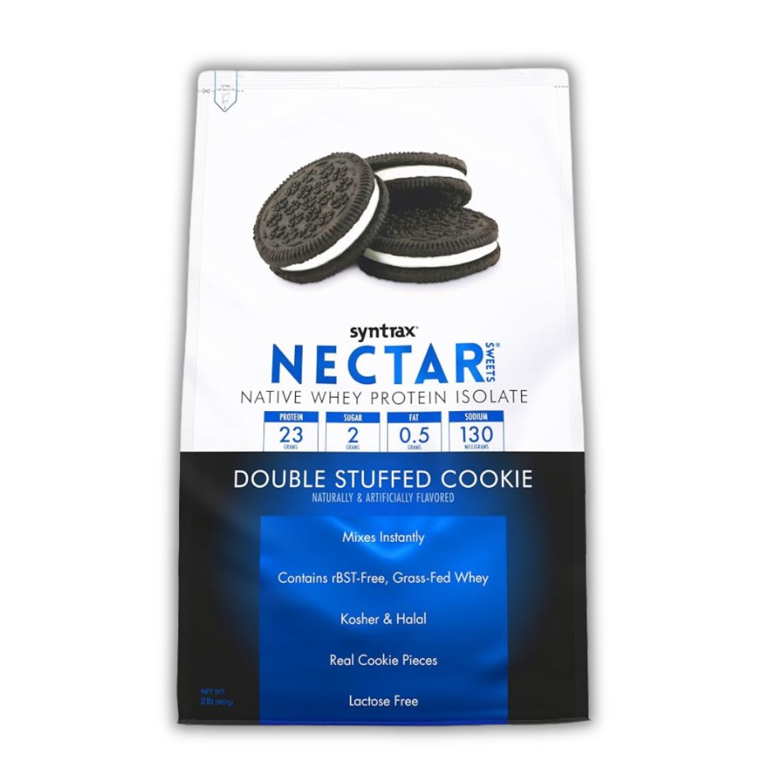 PROTEINA ISOLATADA NECTAR 2 LB SYNTRAX - DOUBLE STUFFED COOKIE - 1