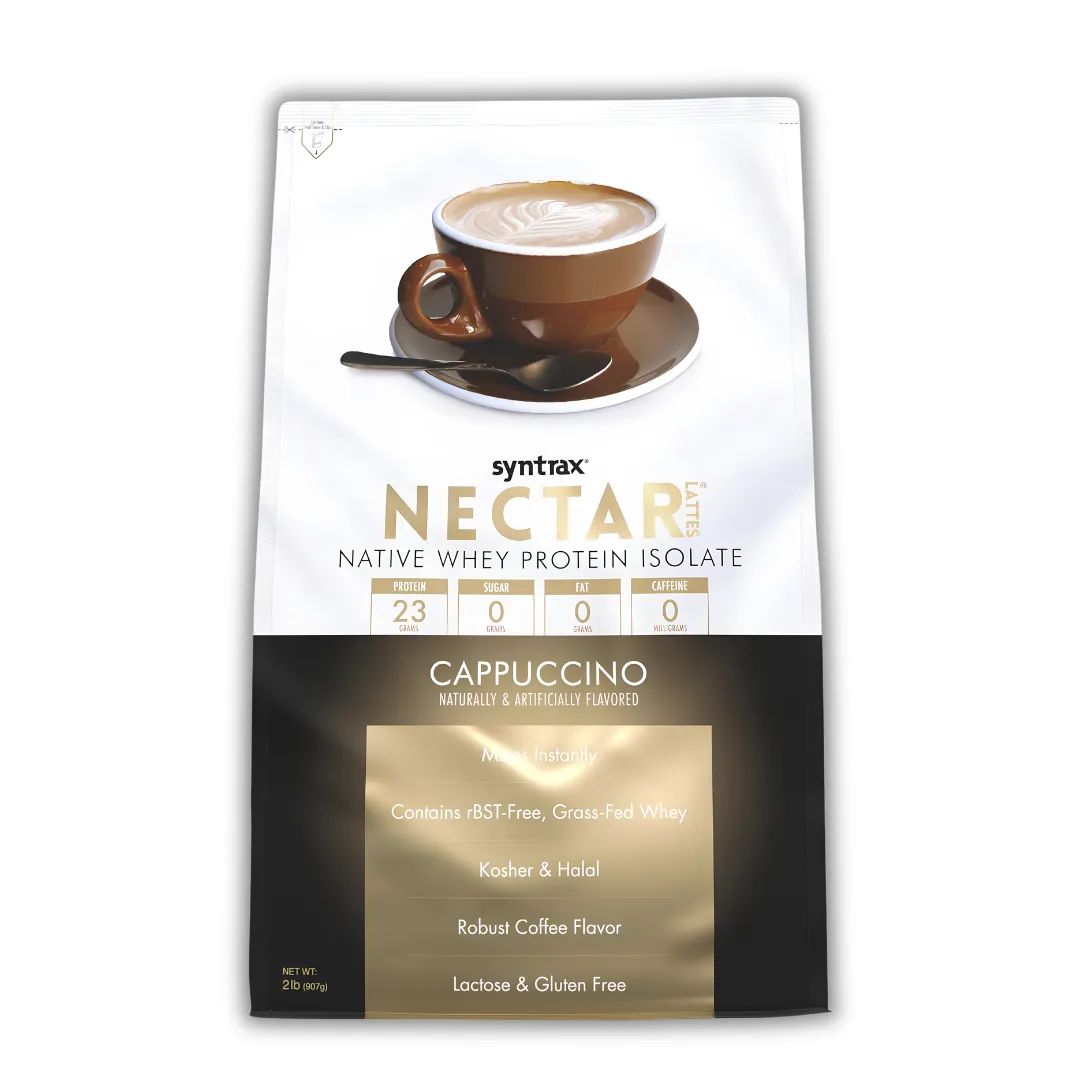 PROTEINA ISOLATADA NECTAR 2 LB SYNTRAX - CAPPUCCINO - 1