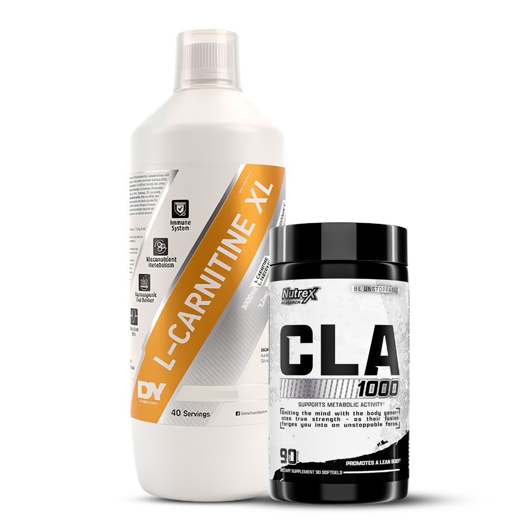 L-CARNITINA XL DORIAN YATES 40 SERVICIOS 1 LITRO - SOUR CHERRY + CLA 1000 NUTREX RESEARCH - 90 CAP - 1