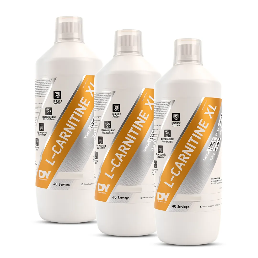 PACK X 03 L-CARNITINA XL DORIAN YATES 40 SERVICIOS 1 LITRO - PINEAPPLE - 1
