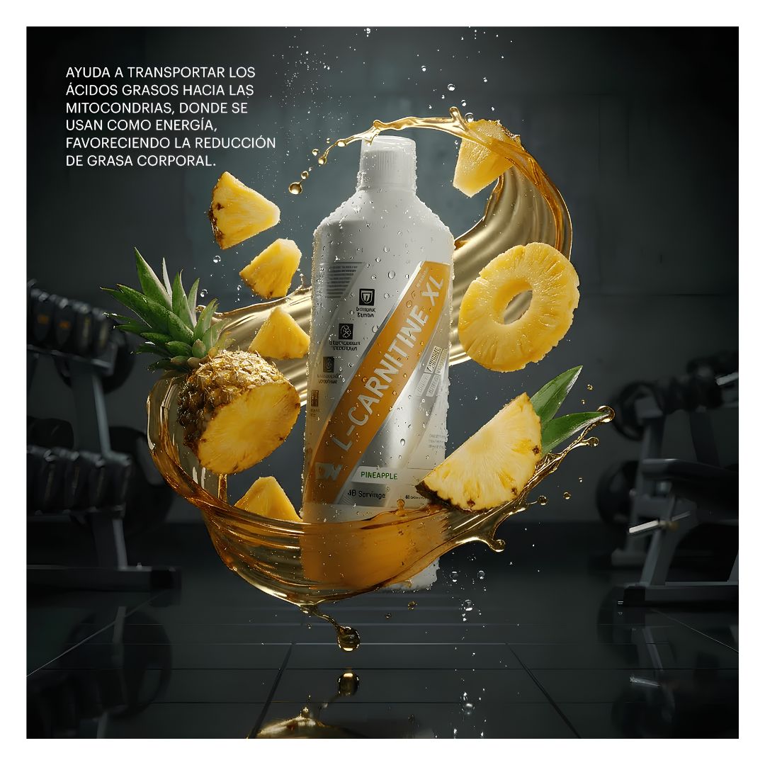 PACK X 03 L-CARNITINA XL DORIAN YATES 40 SERVICIOS 1 LITRO - PINEAPPLE - 2