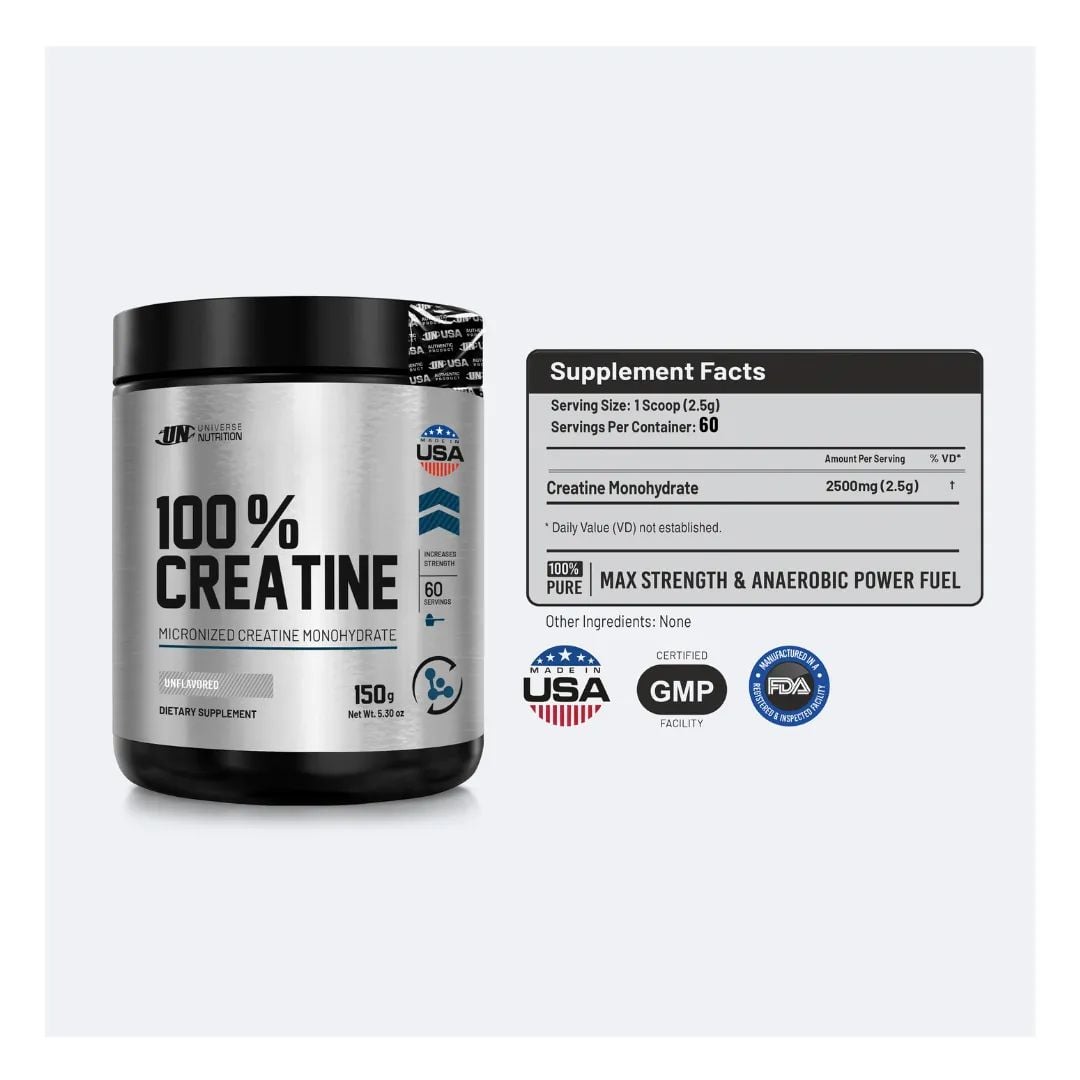 PROTEINA ISO XP 1 KG - CAFÉ LATTE + CREATINA UNIVERSE NUTRITION 150 G - 2