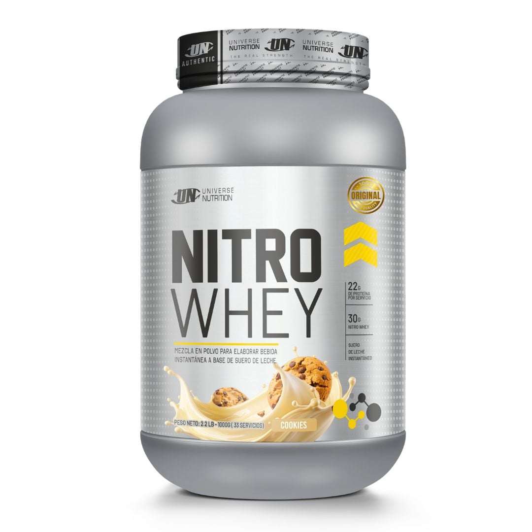 PROTEINA NITRO WHEY 1 KG - COOKIE AND CREAM - 1