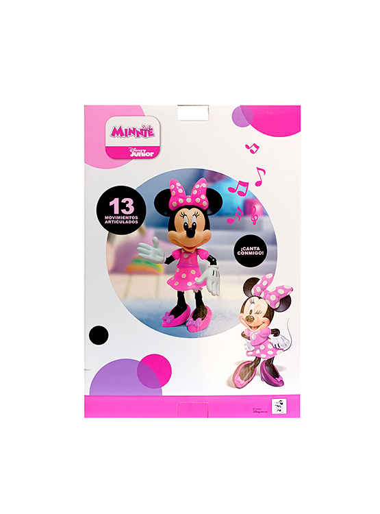 FIGURA INDIVIDUAL ARTICULABLE MINNIE MOUSE MMK-M1B - 3