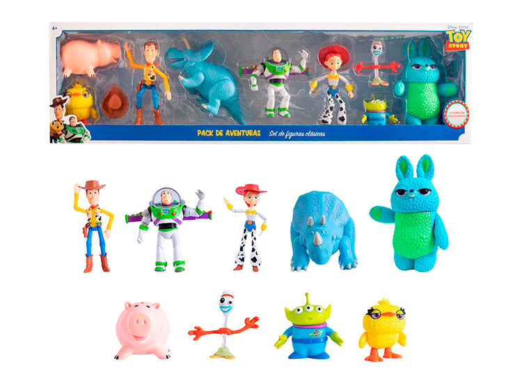 SET DE FIGURAS ARTICULABLES TOY STORY TS-M9TRIXIE - 1