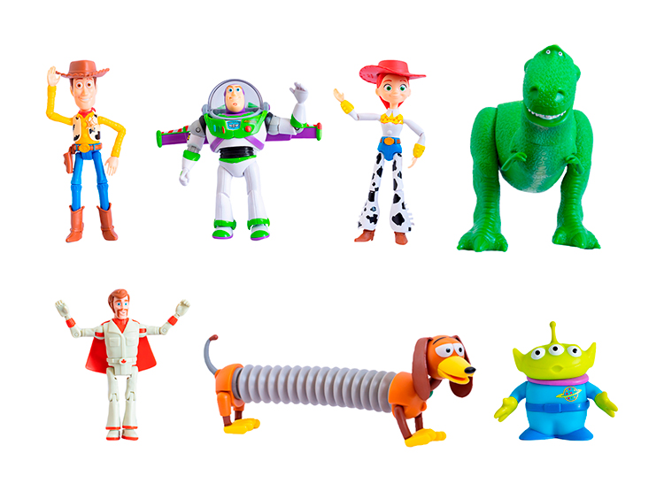 SET DE FIGURAS ARTICULABLES TOY STORY TS-M7REX - 2