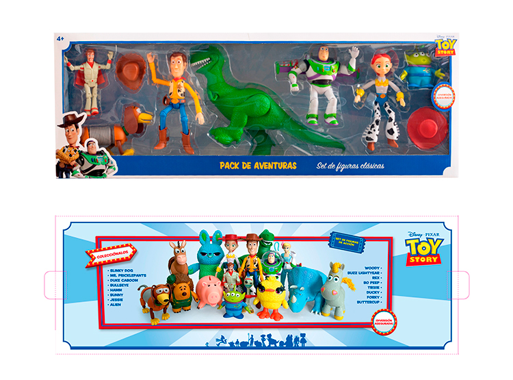 SET DE FIGURAS ARTICULABLES TOY STORY TS-M7REX - 3