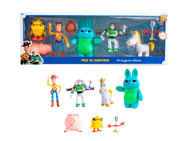 SET DE FIGURAS ARTICULABLES TOY STORY TS-M7BUNNY - 1