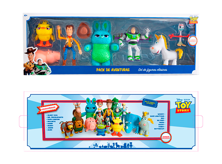 SET DE FIGURAS ARTICULABLES TOY STORY TS-M7BUNNY - 3
