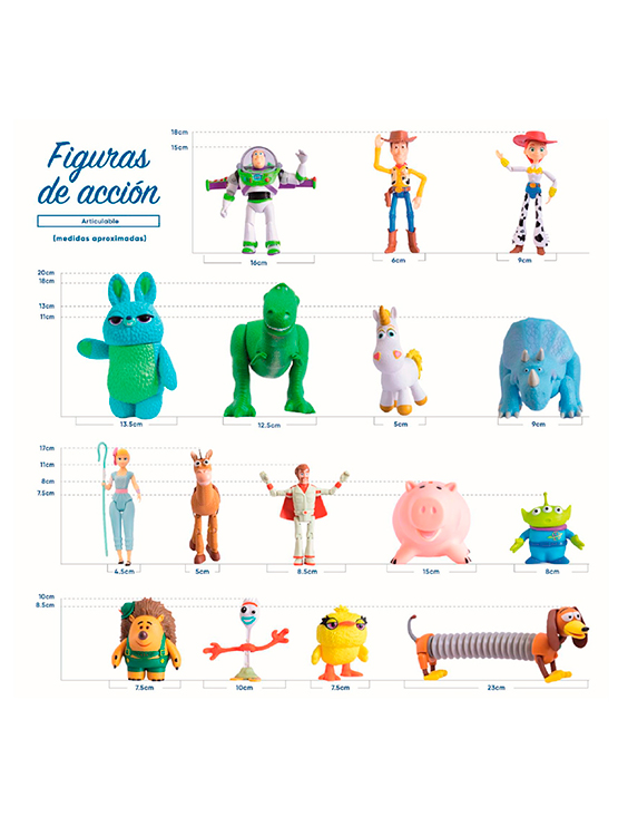 SET DE FIGURAS ARTICULABLES TOY STORY TS-M7BUNNY - 4