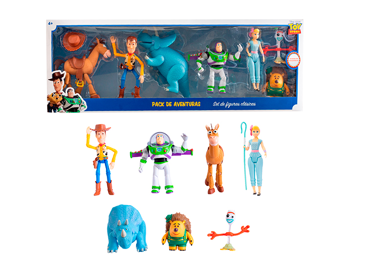 SET DE FIGURAS ARTICULABLES TOY STORY TS-M7TRIXIE - 1