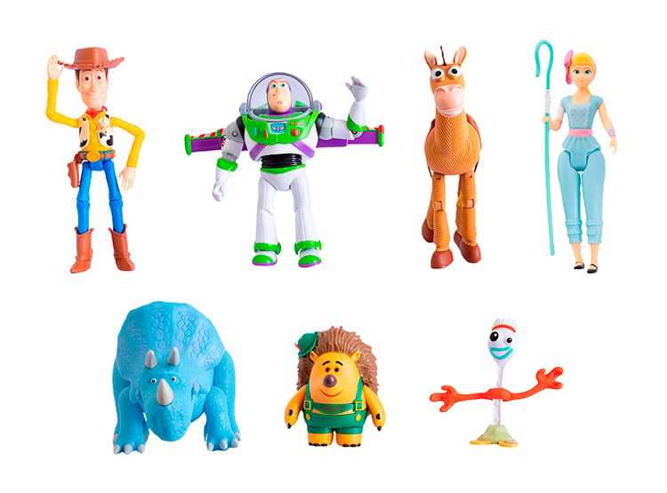 SET DE FIGURAS ARTICULABLES TOY STORY TS-M7TRIXIE - 2