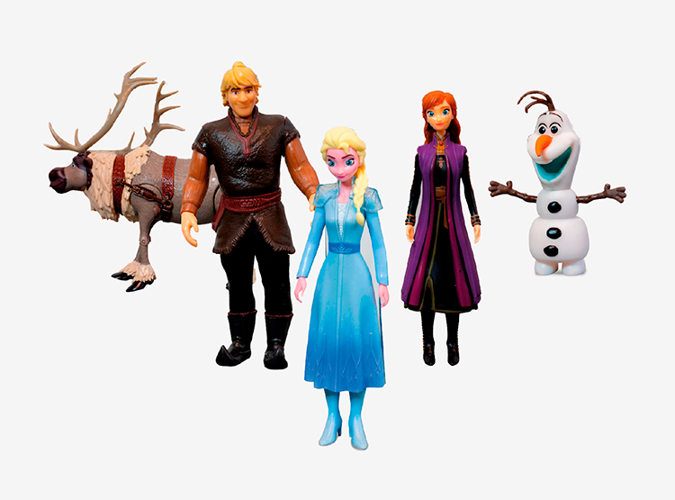 SET DE FIGURAS ARTICULABLES DISNEY FROZEN II FZM-5 - 2