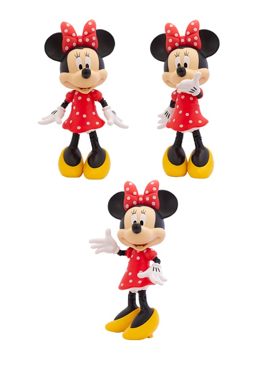 SET DE FIGURAS ARTICULABLES FAMILIA DISNEY MICKEY MOUSE MM1-4 - 4