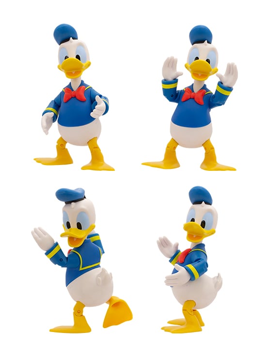 SET DE FIGURAS ARTICULABLES FAMILIA DISNEY MICKEY MOUSE MM1-4 - 5