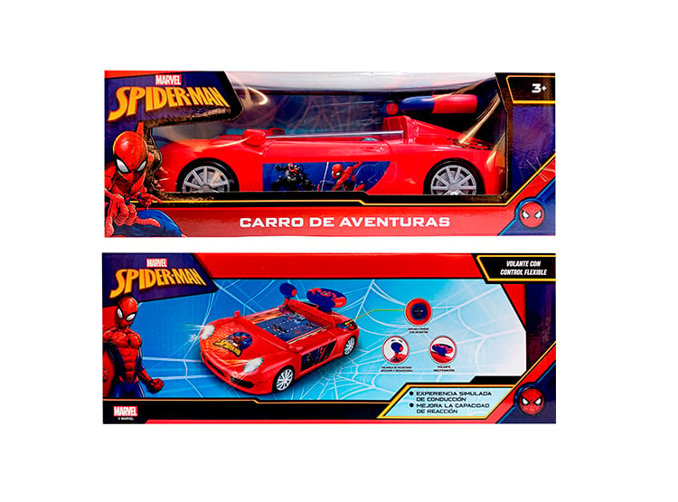 JUGUETE VEHICULO DE CARRERAS SPIDERMAN SPI-001 - 3