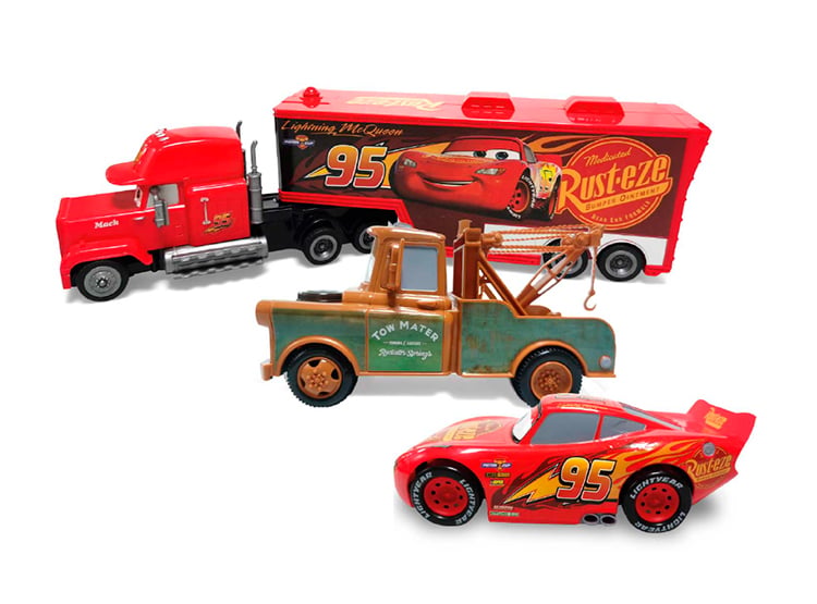 COCHES A FRICCION X 3 PCS CARS 6777-09 - 2