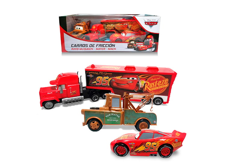 COCHES A FRICCION X 3 PCS CARS 6777-09 - 3