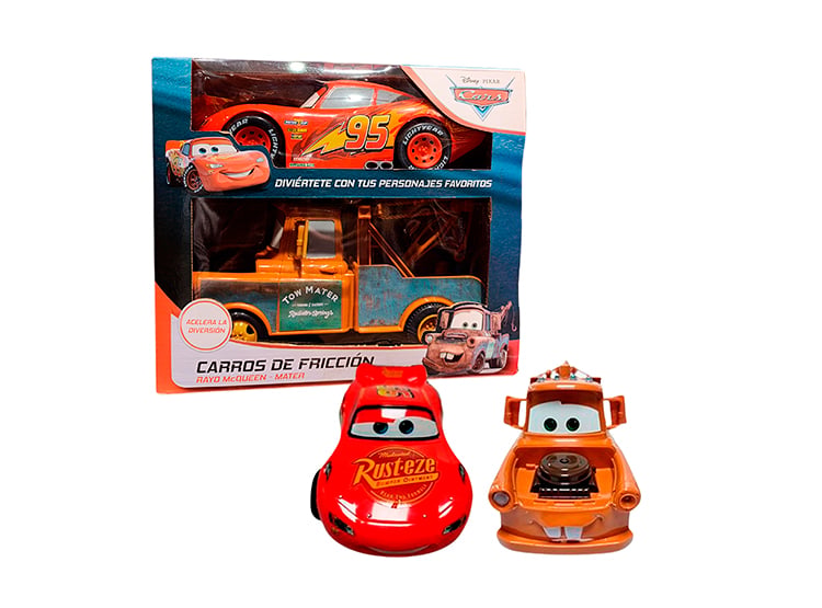COCHES A FRICCION X2 PCS CARS 6777-14 - 1