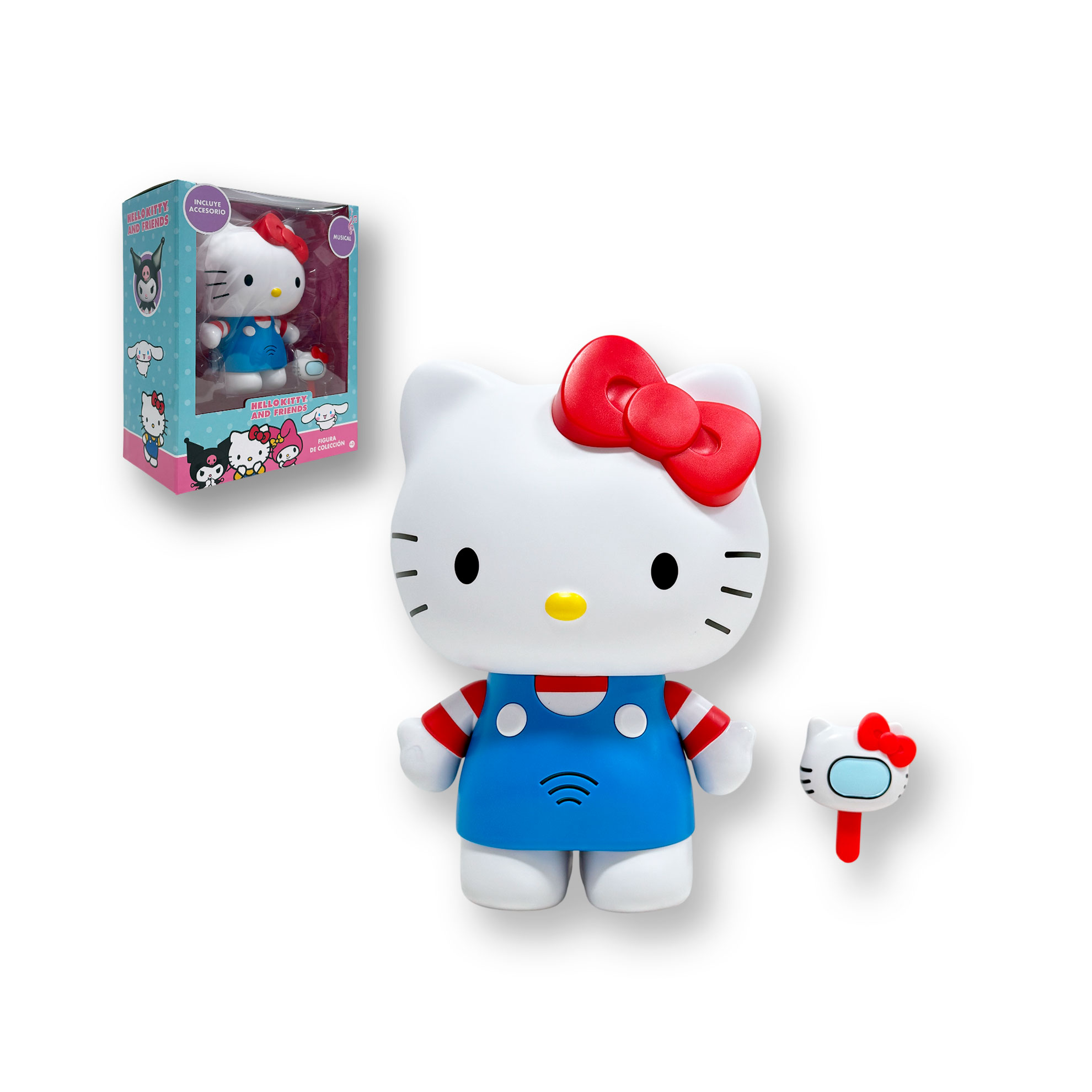 FIGURA MUSICAL DE HELLO KITTY SANRIO HKF-M1KTR - 1