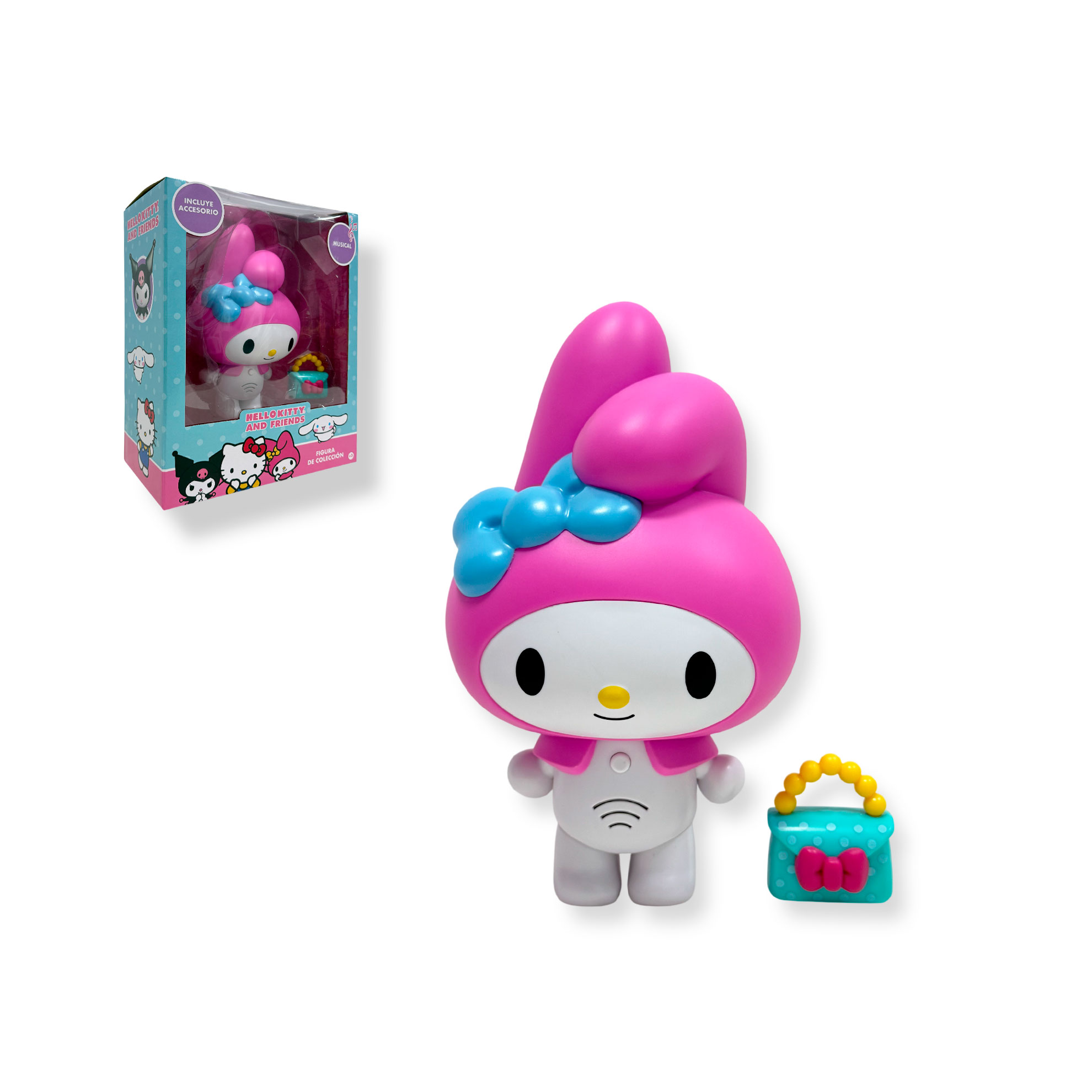 FIGURA MUSICAL DE MY MELODY SANRIO HKF-M1M - 1