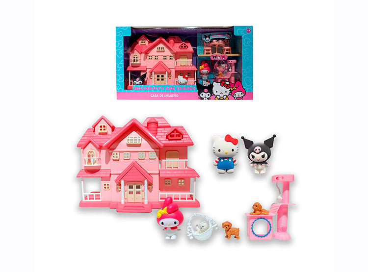 CASA DE ENSUEÑO HELLO KITTY AND FRIENDS SANRIO 6679 - 1