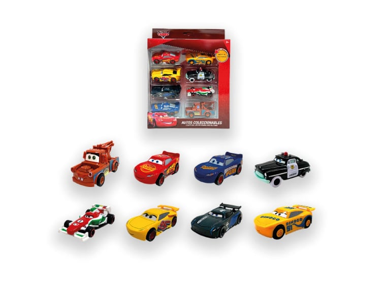 SET CARROS COLECCIONABLES CARS WT020 - 1