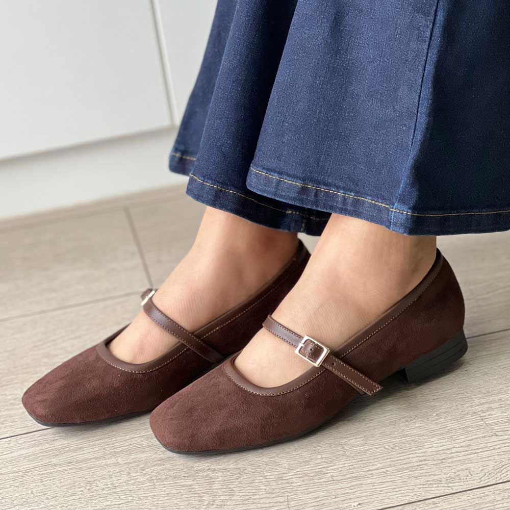 BALERINA NOA MARRON PARA MUJER - 1