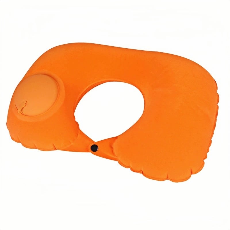 ALMOHADA PARA VIAJE O COLLARIN - INFLABLE CON BOMBA DE AIRE - 1