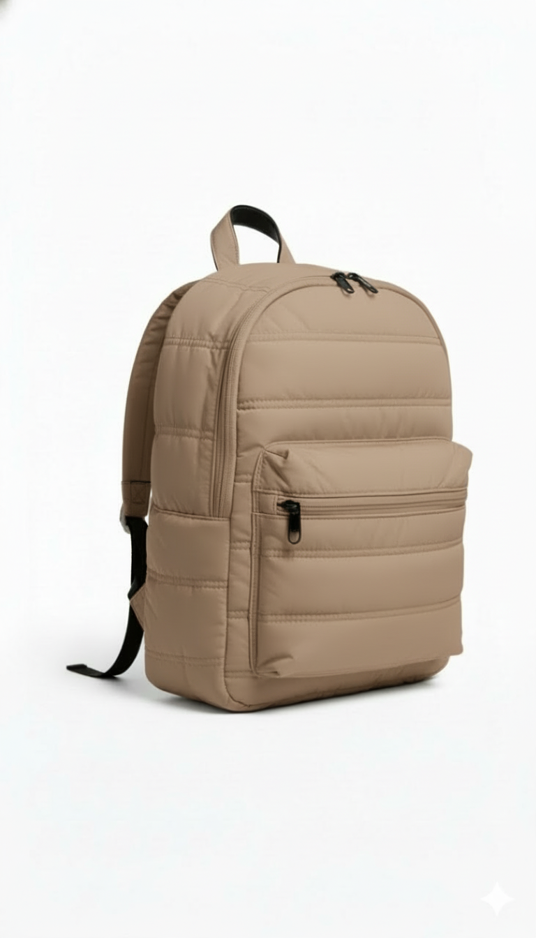 MOCHILA PUFFER LIDIA COMODIDAD Y FUNCIONALIDAD - 2