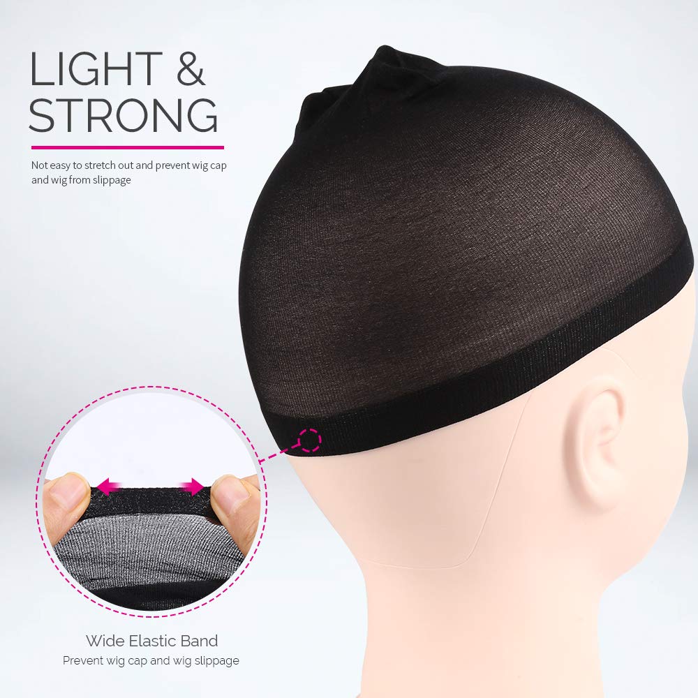 REDECILLA PARA EL CABELLO 3 PACKS, MALLA ELASTICA, WIG CAP, GORRO PARA PELUCAS - 3