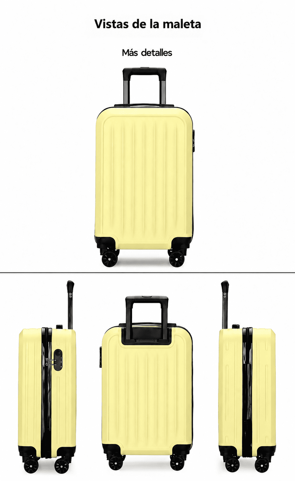MALETA RÍGIDA TRAVEL EDITION CABINA 10 KG - 2