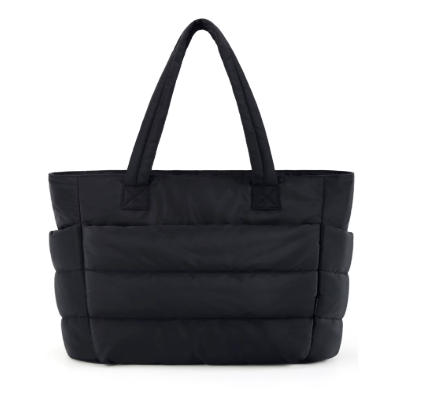BOLSOS PUFFER TIPO TOTE BAGS PARA DAMA PORTALAPTOP - 2