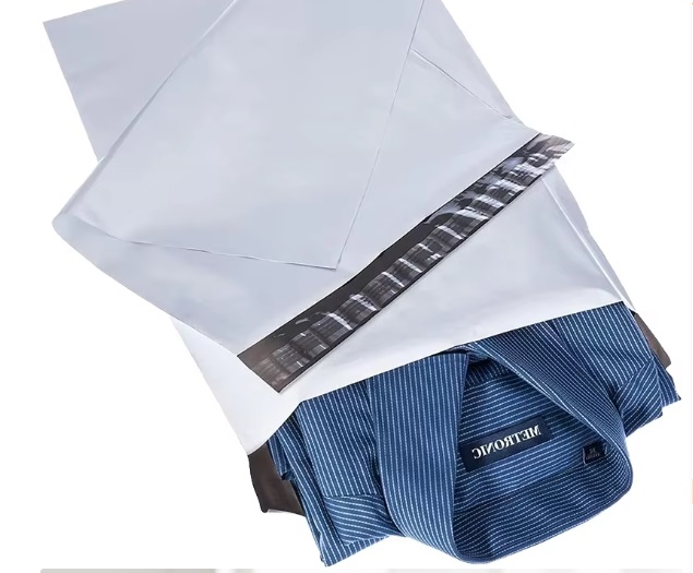 20 BOLSAS DE POLIETILENO PARA ENVIOS ECOMMERCE Y COURIER 51X35 CM BLANCO - EMBALAJE - 1