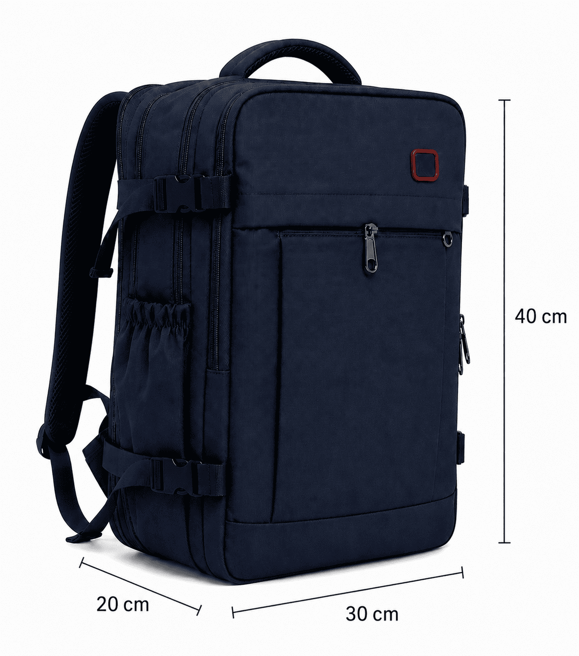 MOCHILA VIAJERA EXPANDIBLE PARA CABINA PARA AEROLINEAS EUROPEAS PORTALAPTOP - 1