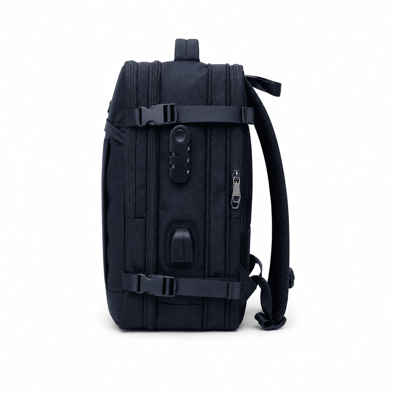 MOCHILA VIAJERA EXPANDIBLE PARA CABINA PARA AEROLINEAS EUROPEAS PORTALAPTOP - 3