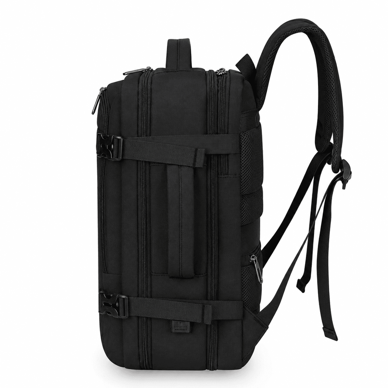 MOCHILA VIAJERA CABINERA 40X30X20CM MEDIDAS EUROPEAS EQUIPAJE DE MANO EXPANDIBLE - 3