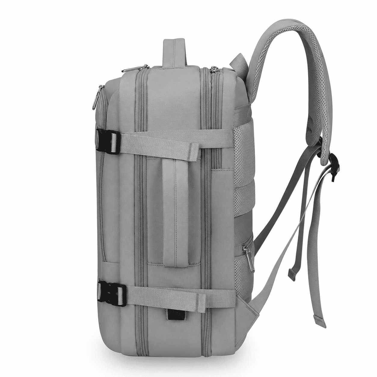 MOCHILA VIAJERA CABINERA 40X30X20CM MEDIDAS EUROPEAS EQUIPAJE DE MANO EXPANDIBLE - 3
