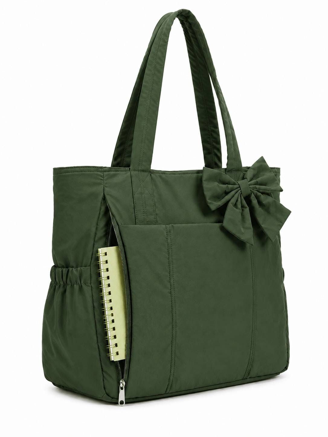 BOLSO PUFFER MUJER IMPERMEABLE PORTALAPTOP 16 ORGANIZADOR PREMIUM - VIOLETA - 4