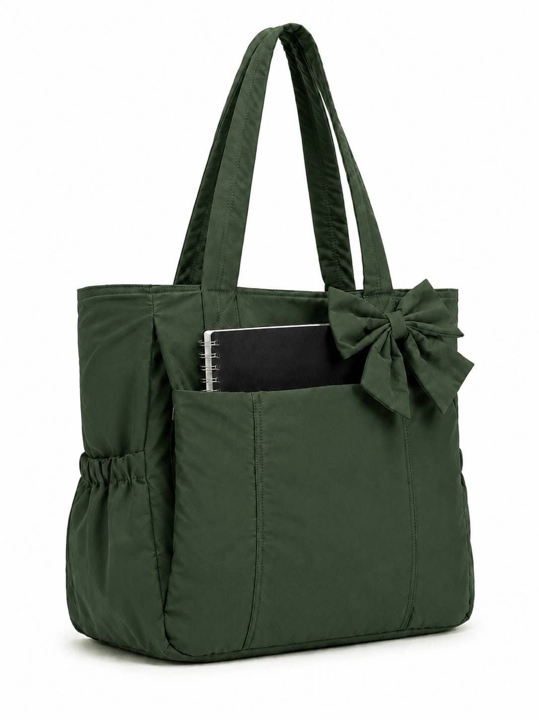 BOLSO PUFFER MUJER IMPERMEABLE PORTALAPTOP 16 ORGANIZADOR PREMIUM - VIOLETA - 5