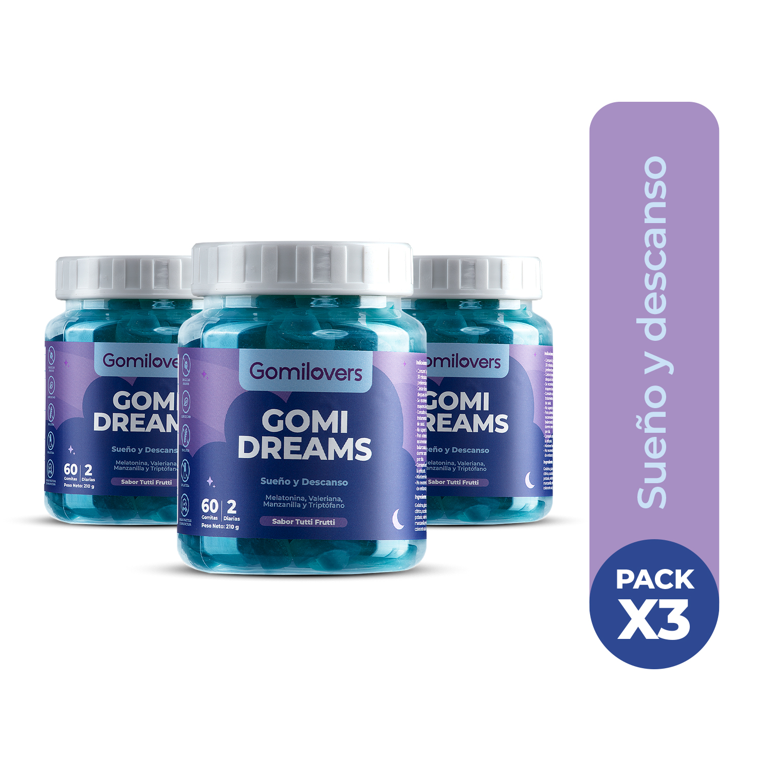 GOMITAS GOMI DREAMS X3 - 1