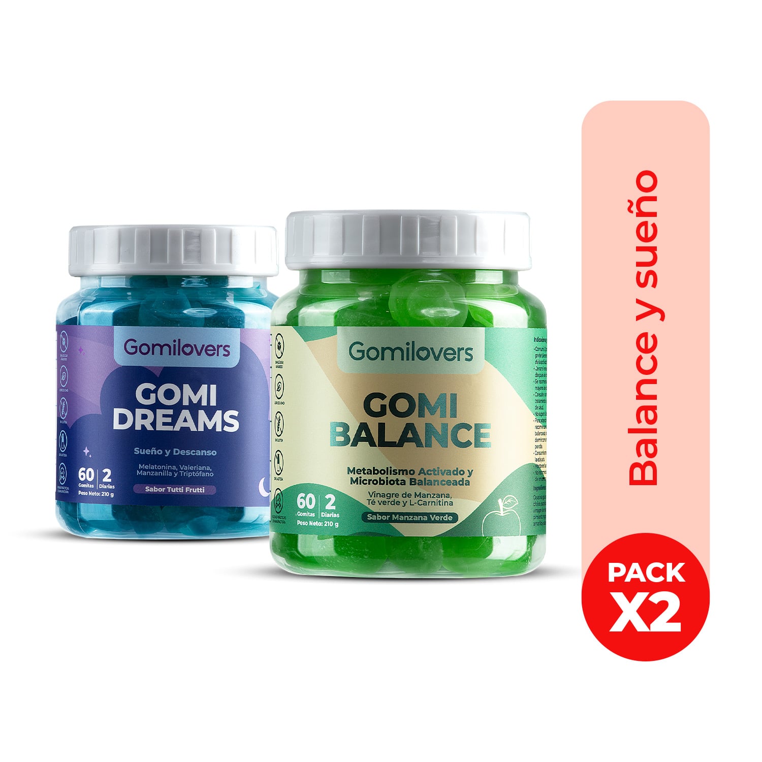 GOMITAS - PACK BALANCE Y SUEÑO - 1