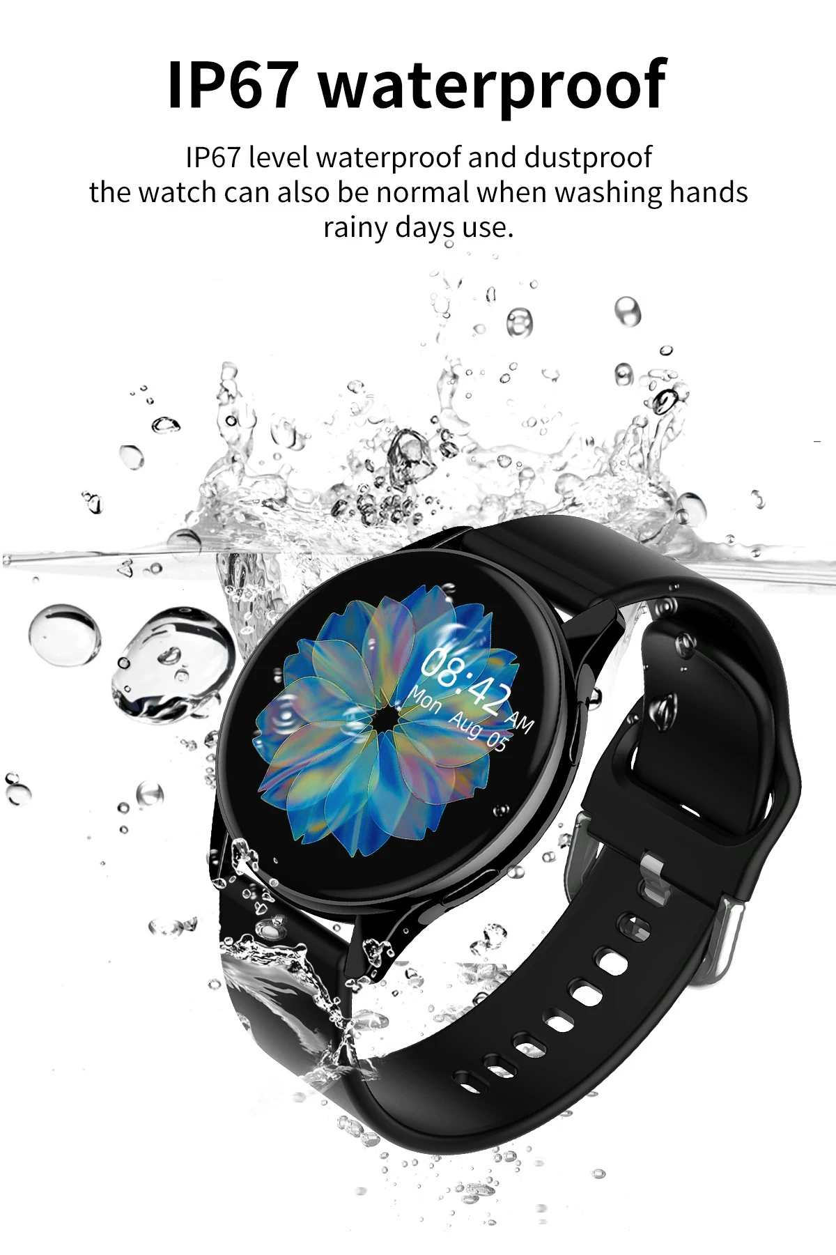 SMARTWATCH AMBOS T2 PRO 19' REDONDO CON BLUETOOTH Y LLAMADAS RELOJ INTELIGENTE UNISEX DEPORTIVO MONITOREO DE ACTIVIDAD FISICA - 2