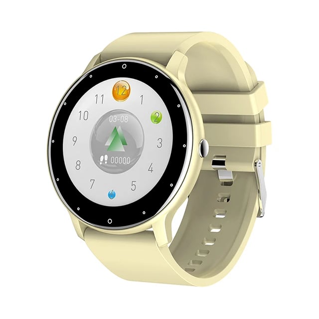 RELOJ INTELIGENTE SMARTWATCH ZL02 REDONDO UNISEX LLAMADAS BLUETOOTH FITNESS COLOR NEGRO - 4