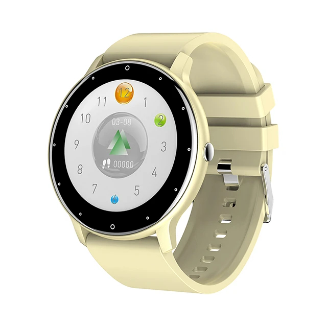 RELOJ INTELIGENTE SMARTWATCH ZL02 REDONDO UNISEX LLAMADAS BLUETOOTH FITNESS COLOR NEGRO - 4