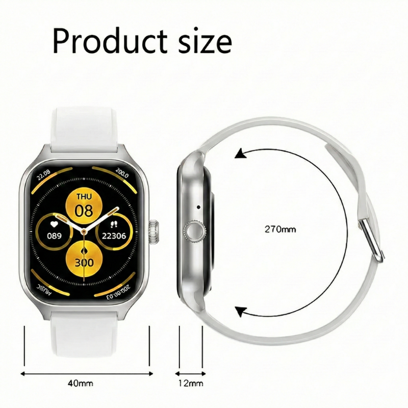 RELOJ INTELIGENTE SMARTWATCH GT4 PRO MAX UNISEX REDONDO CON LLAMADAS BLUETOOTH Y MONITOREO FITNESS - 2